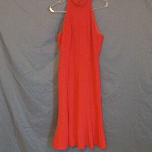 Donna Morgan Vibrant Red Sleeveless Dress